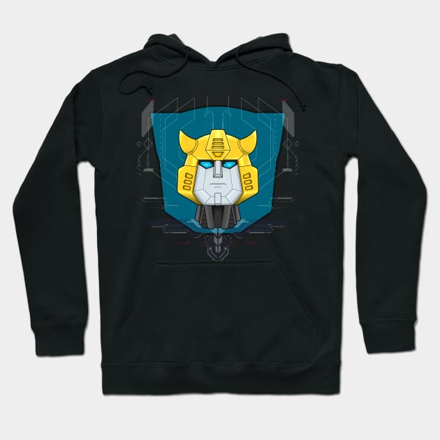 Bumblebee Bust Hoodie by RongWay